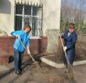 Субботник в нашем центре