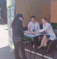 Специалисты Республиканского психотерапевтического центра приняли участие в ежегодном городском празднике здоровья, который прошёл в творческом пространстве «Арт-КВАДРАТ» в рамках республиканской акции «Дни народного здоровья – 2026».

